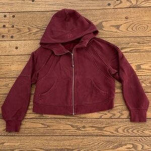 Lululemon Athletica Maroon Hoodie xs/s